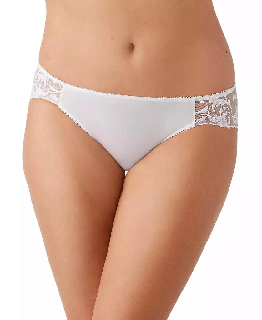 商品Wacoal|Women's Dramatic Interlude Embroidered Bikini Underwear 843379,价格¥142,第1张图片