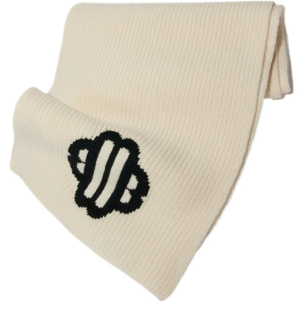 商品Maje|罗纹针织羊毛混纺围巾,价格¥1524,第2张图片详细描述