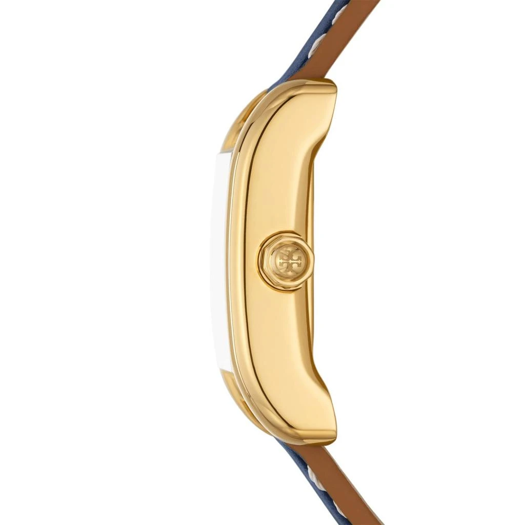 商品Tory Burch|24.7 X 35.5 mm The Eleanor Leather Watch,价格¥1541,第2张图片详细描述