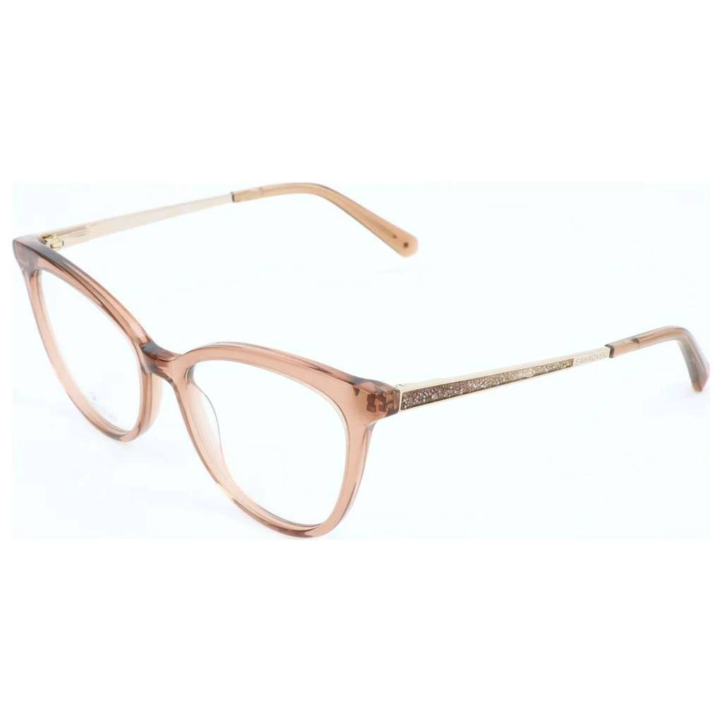 商品Swarovski|Swarovski Women's Brown Round Opticals,价格¥337,第1张图片