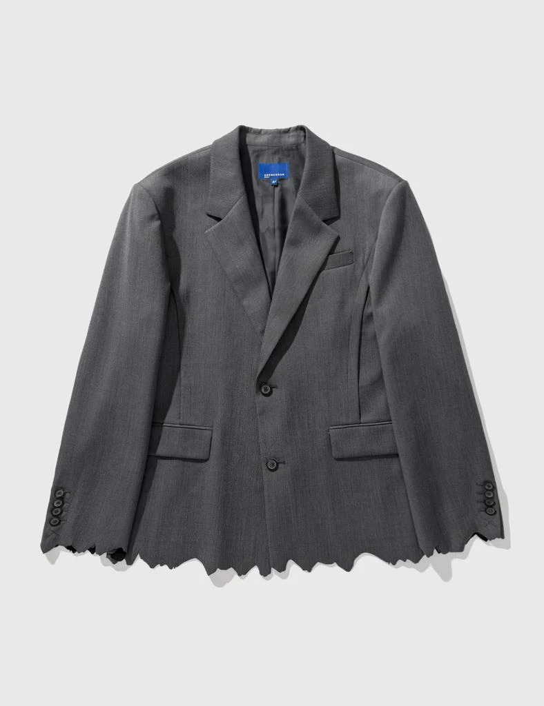 商品ADER error|Destroyed Hem Wool Blazer,价格¥3412,第1张图片