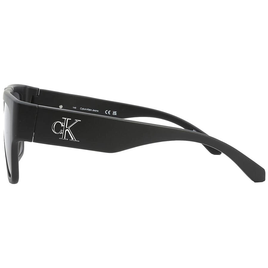 商品Calvin Klein|Calvin Klein Grey Browline Unisex Sunglasses CKJ22636S 002 53,价格¥220,第3张图片详细描述
