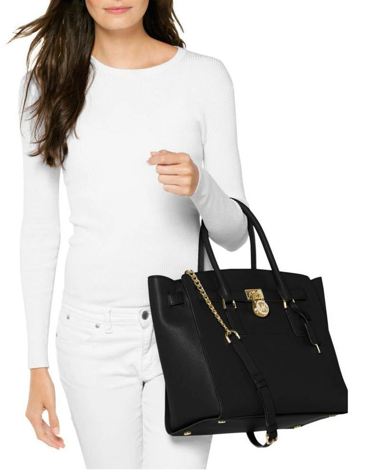 商品Michael Kors|Hamilton Leather Tote,价格¥1211,第4张图片详细描述