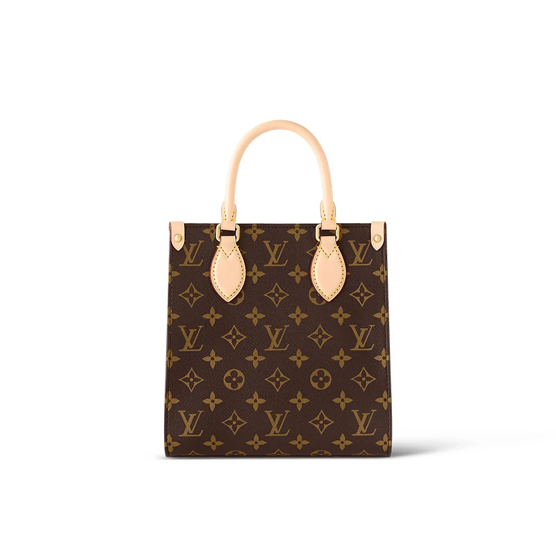 商品Louis Vuitton|【现货】路易威登 女士棕色帆布老花/粉色小牛皮手柄饰边可拆卸可调节肩带斜挎扁平包M46265,价格¥17109,第1张图片