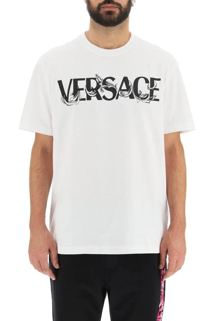 商品Versace|Versace Cotton Logo T Shirt,价格¥2126,第2张图片详细描述