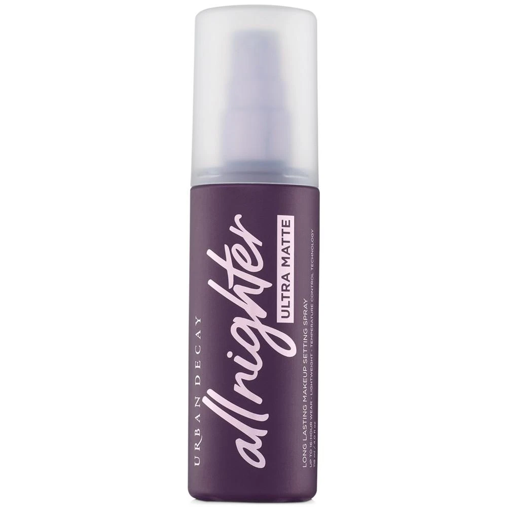 商品Urban Decay|All Nighter Ultra Matte Makeup Setting Spray, 4-oz.,价格¥118,第1张图片