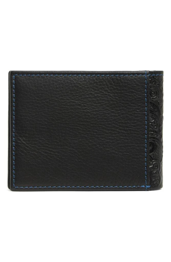 商品Robert Graham|Austin Embossed Leather Wallet,价格¥133,第2张图片详细描述