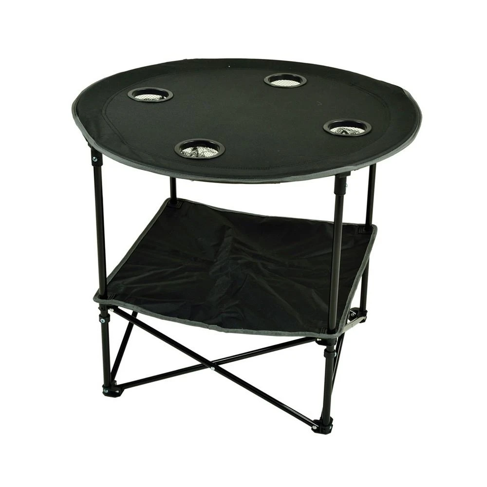商品Picnic At Ascot|Canvas Folding Table and Carrier for Picnic, Travel, Tailgating,价格¥767,第3张图片详细描述