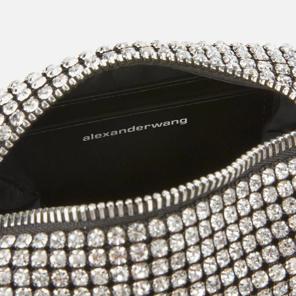 商品Alexander Wang|Women's Heiress Medium Pouch - White,价格¥2852,第5张图片详细描述