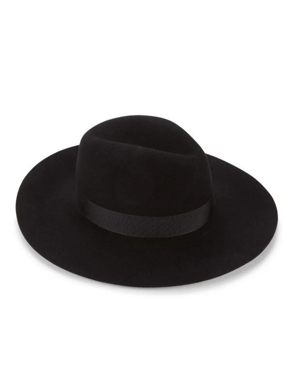 商品Saks Fifth Avenue|Wool Wide-Brim Fedora,价格¥229,第1张图片