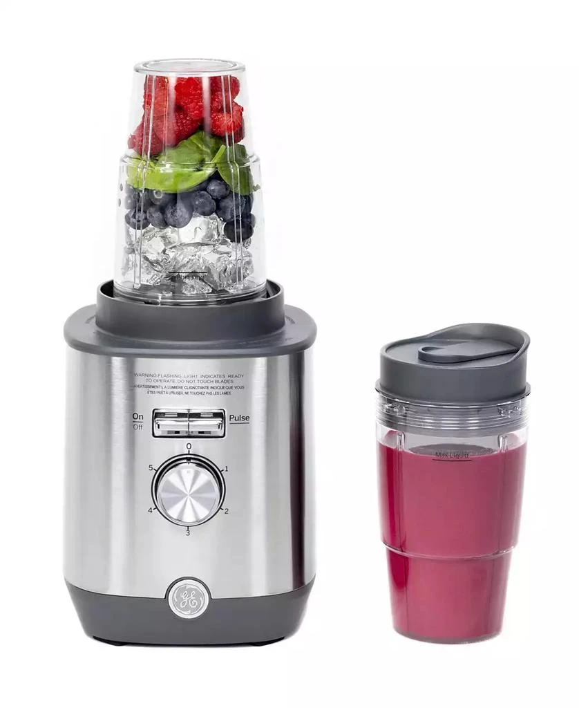 商品GE Appliances|64 Oz. Blender with Personal Cups 1000 Watts,价格¥919,第2张图片详细描述