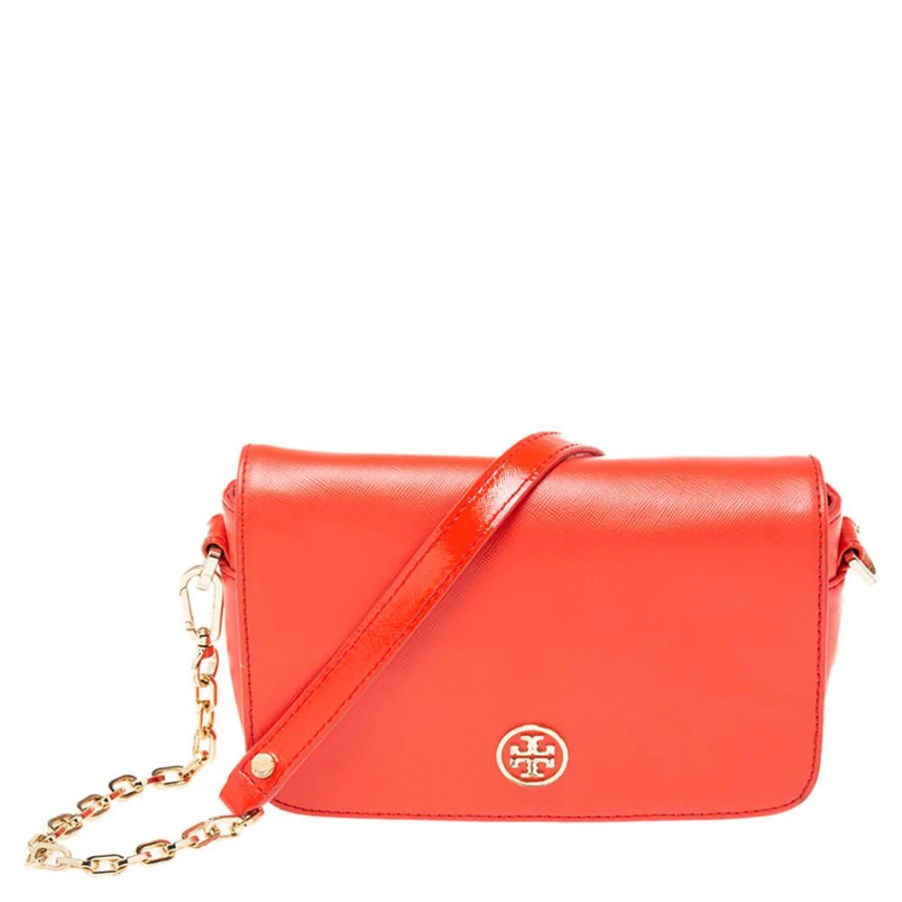 商品[二手商品] Tory Burch|Tory Burch Red Leather Robinson Crossbody Bag,价格¥813,第1张图片