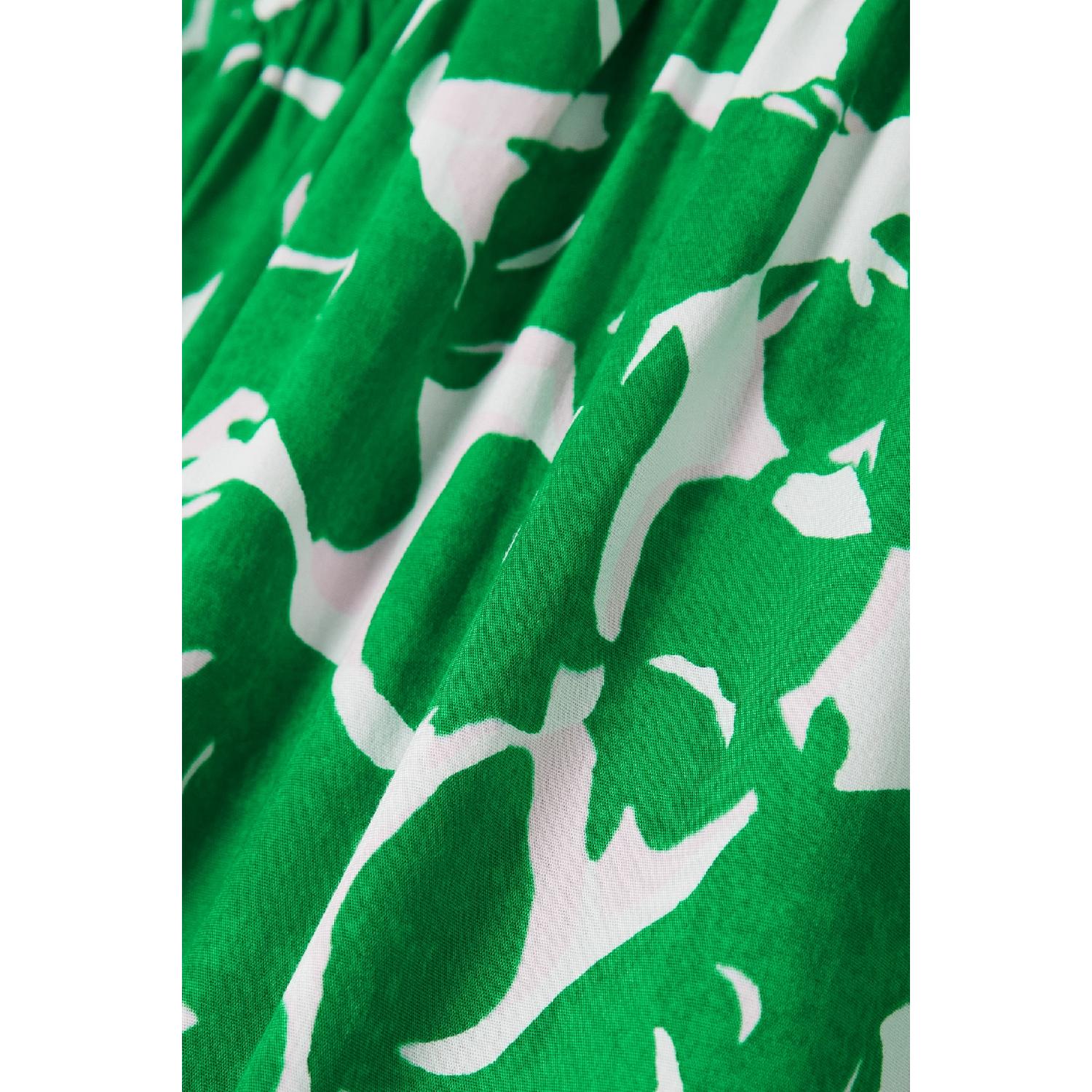 包邮包税【预售7天发货】 DIANE VON FURSTENBERG 23秋冬 女士 连衣裙 Artie 印花棉质混纺中长连衣裙 1647597309096783 DVFDL2R010FLNTG 商品第5张图片规格展示