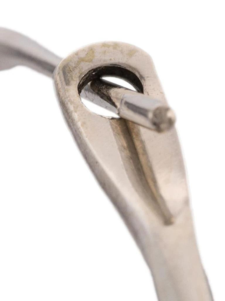 商品WERKSTATT MUNCHEN|WERKSTATT MUNCHEN HOOP EARRINGS HAMMERED M4511,价格¥2171,第3张图片详细描述
