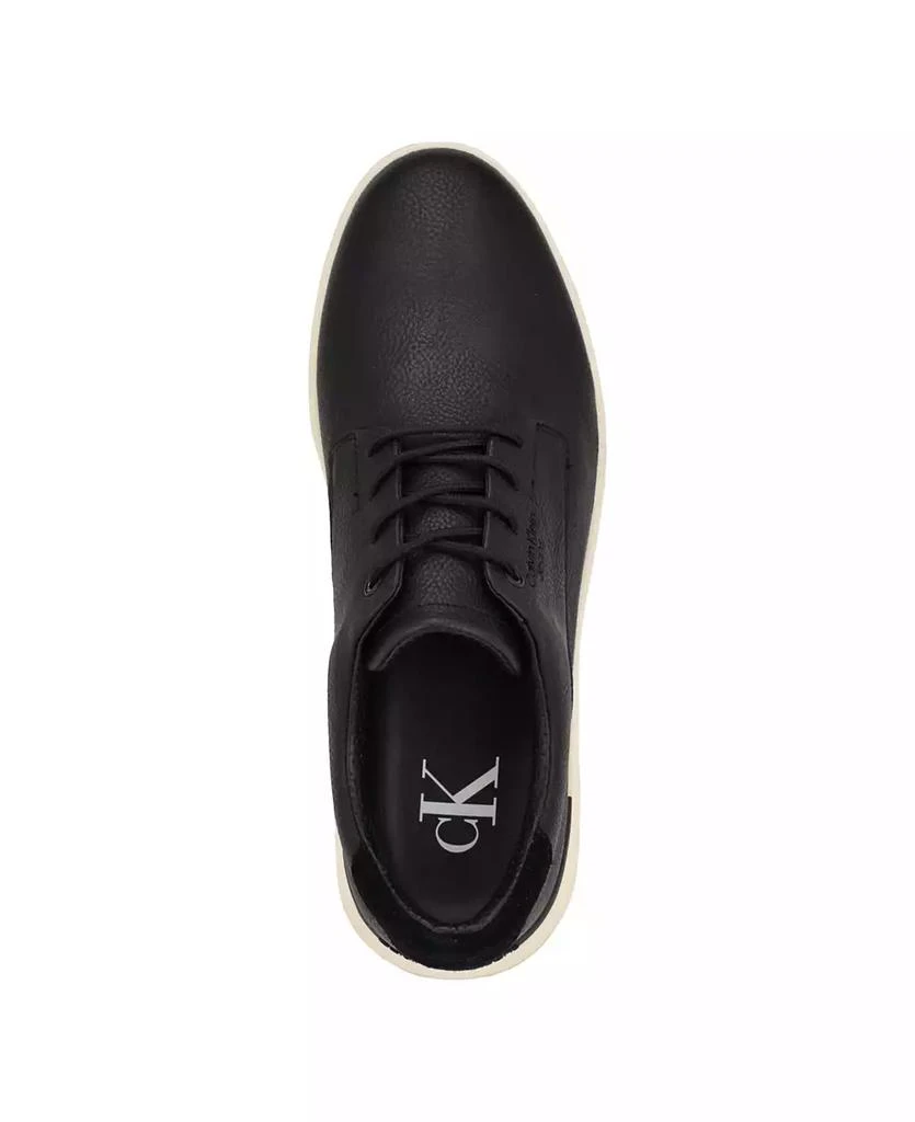 商品Calvin Klein|Men's Gravin Round Toe Lace-Up Sneakers,价格¥335,第4张图片详细描述