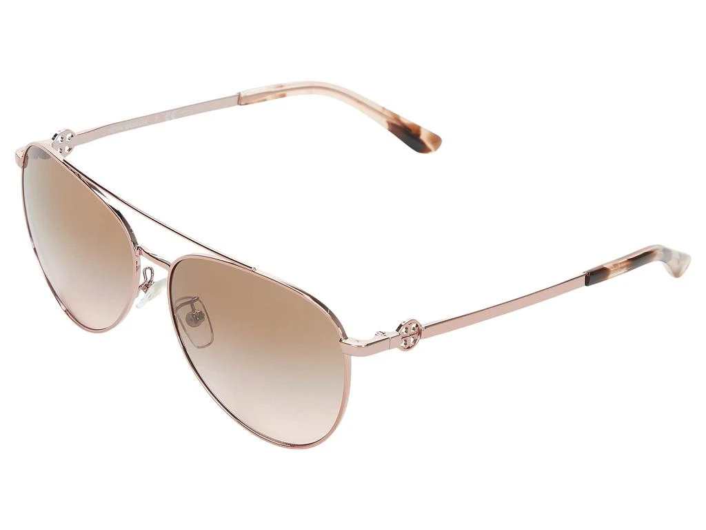 商品Tory Burch|58 mm TY6074 Aviator Metal Sunglasses,价格¥1361,第1张图片