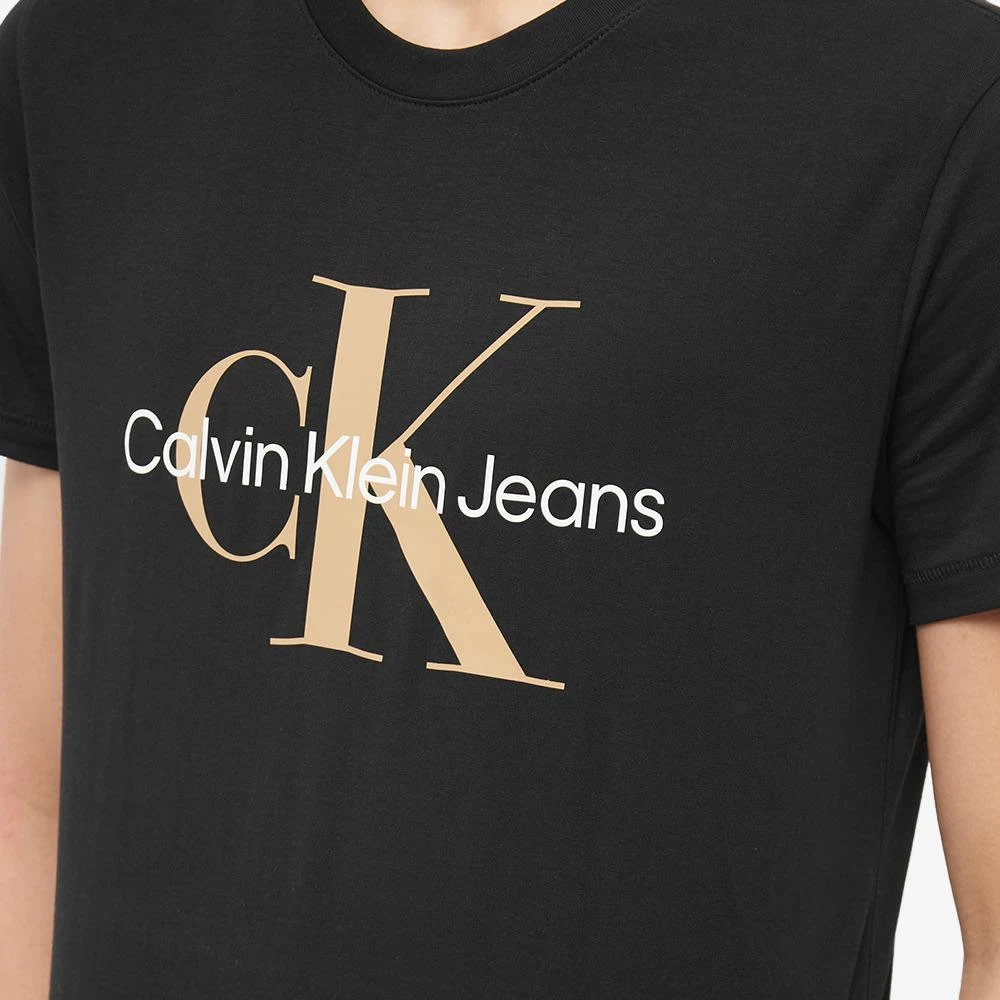 商品Calvin Klein|Calvin Klein Monologo T-Shirt,价格¥193,第5张图片详细描述