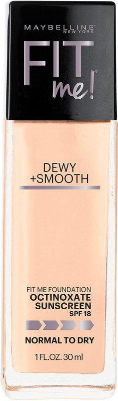 商品Maybelline|Fit Me Dewy + Smooth Foundation,价格¥68,第1张图片