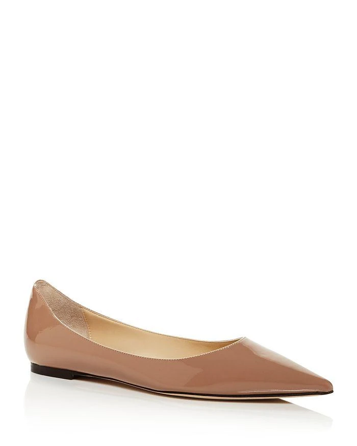 商品Jimmy Choo|Women's Love Pointed Toe Ballet Flats,价格¥4726,第1张图片