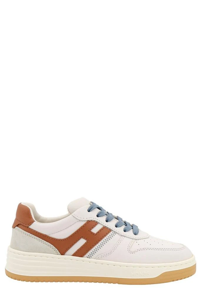 商品hogan|Hogan Logo Patch Lace-Up Sneakers,价格¥1909,第1张图片