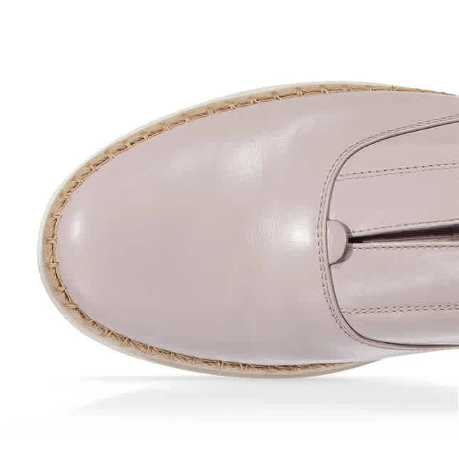 商品Tod's|Ladies Espadrilles Leather Slip On Shoes in Glove,价格¥1149,第3张图片详细描述
