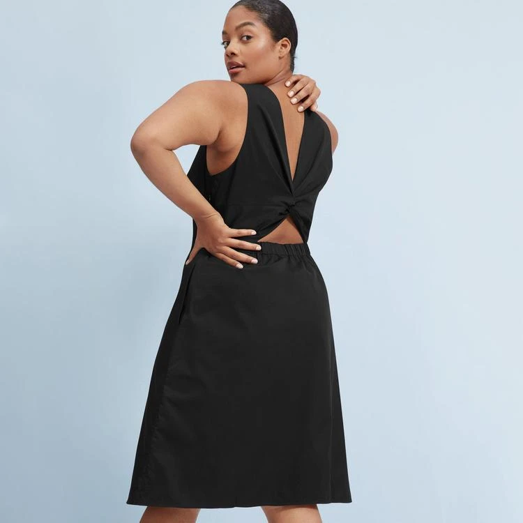 商品Everlane|The Clean Cotton Twist-Back Dress,价格¥281,第1张图片