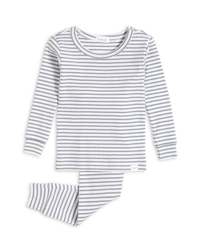 商品Petit Lem|Boys' Striped Pajamas Set - Baby,价格¥253,第1张图片详细描述