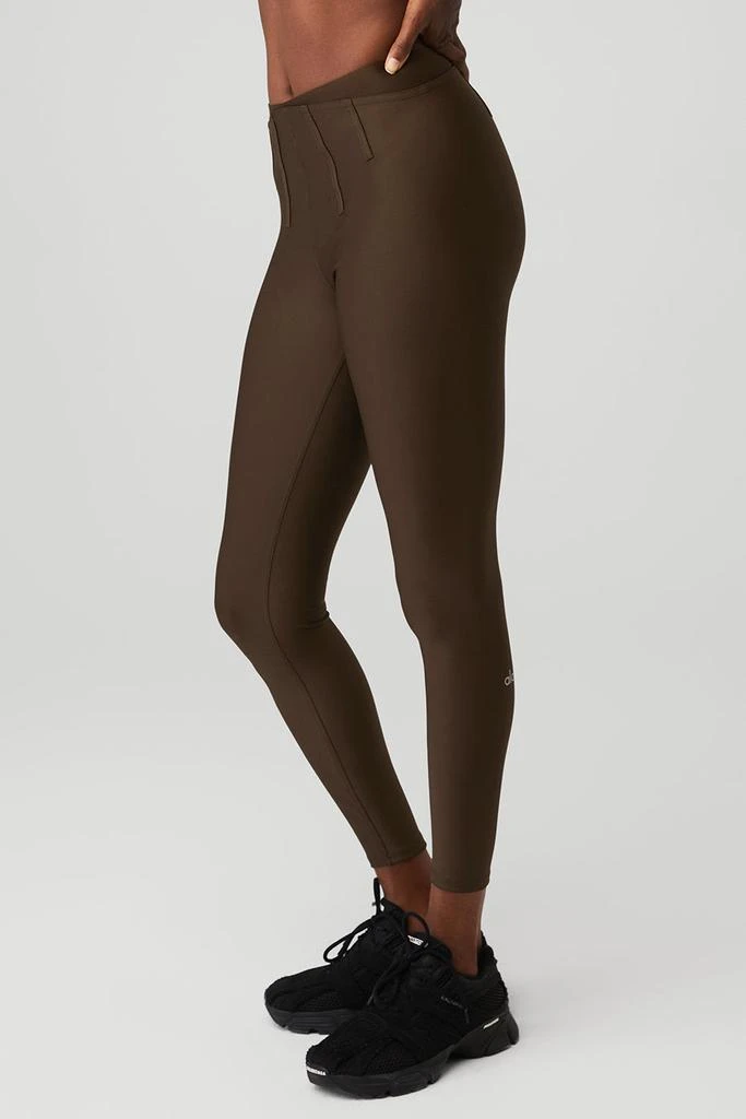 商品Alo|Airlift High-Waist 7/8 Corset Legging - Espresso,价格¥775,第3张图片详细描述