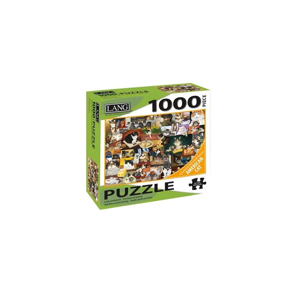 商品Lang|American Cat 1000pc Puzzle,价格¥118,第1张图片