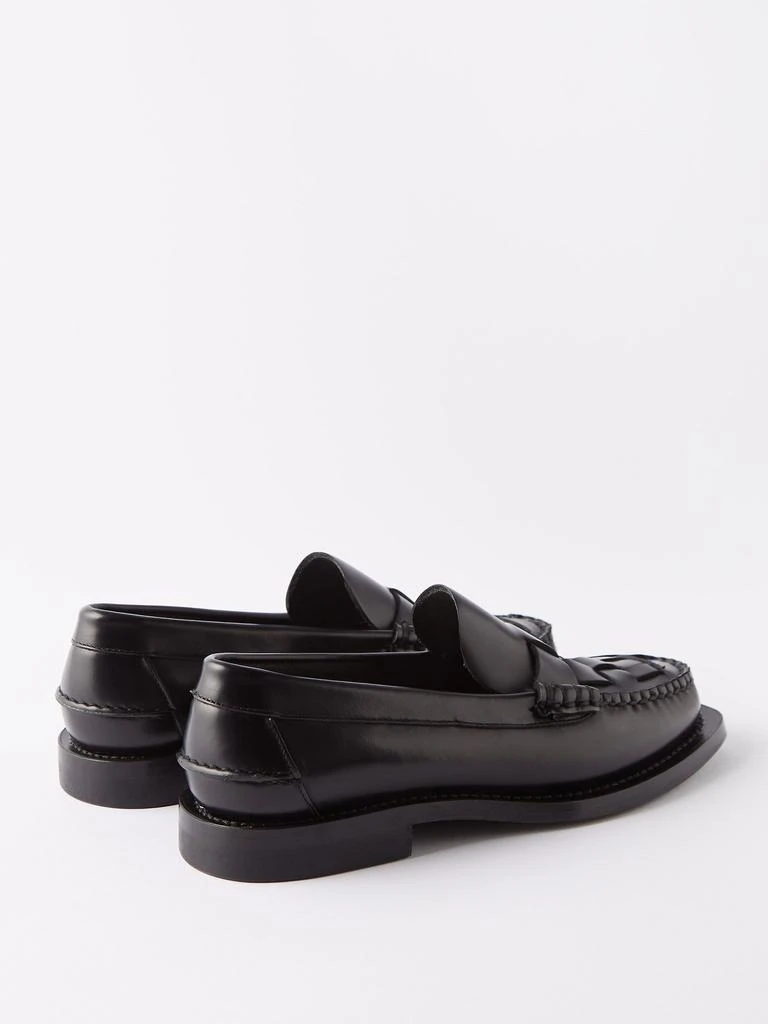 商品Hereu|Nombela woven leather loafers,价格¥1580,第4张图片详细描述