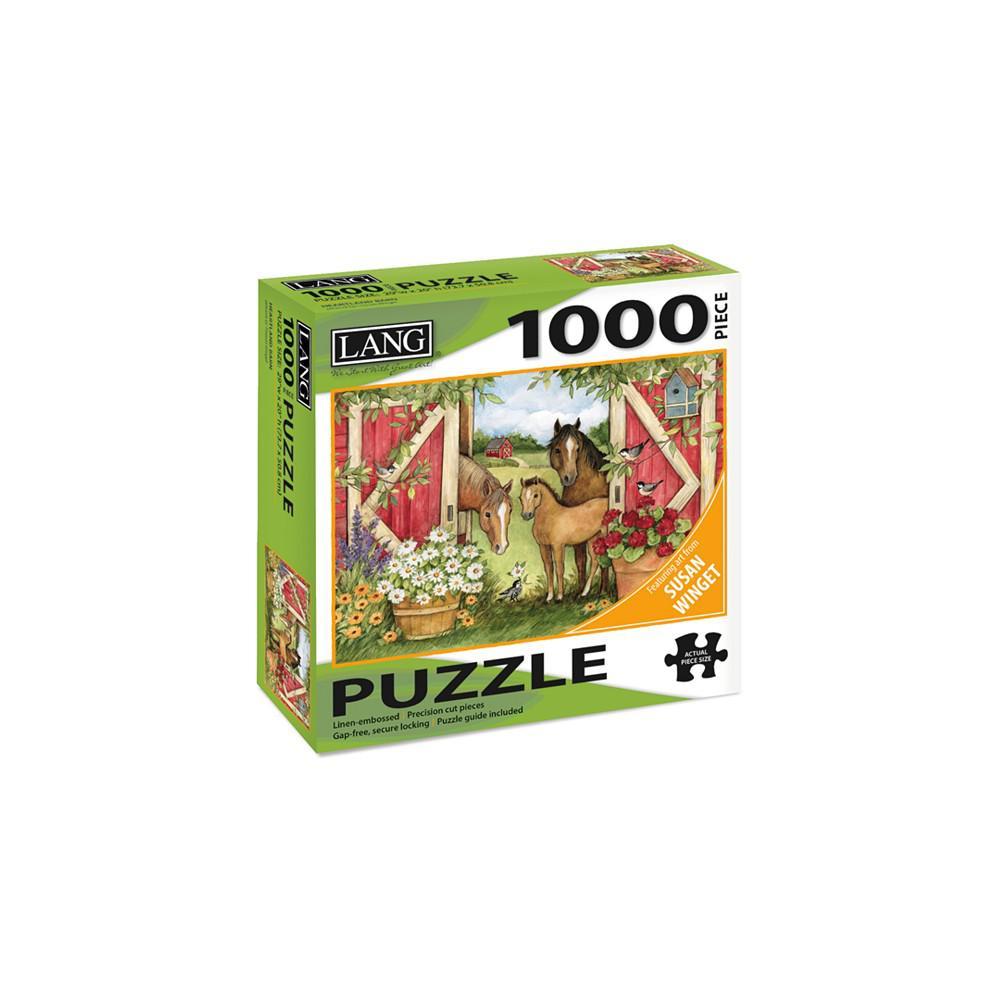 商品Lang|Heartland Barn 1000pc Puzzle,价格¥76,第1张图片