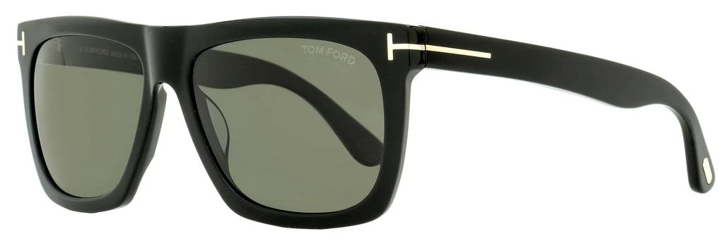 商品Tom Ford|Tom Ford Unisex Morgan Polarized Sunglasses TF513 01D Black 57mm,价格¥1321,第1张图片