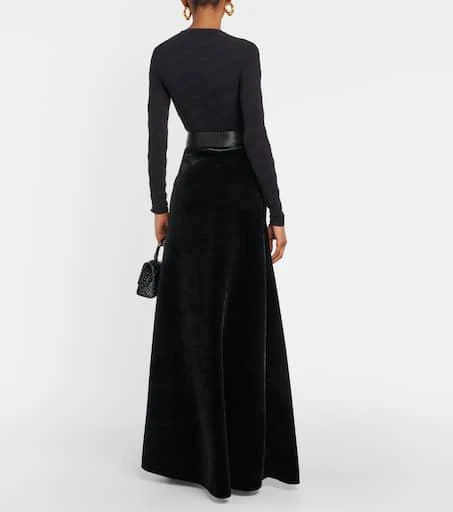 商品Balenciaga|天鹅绒加长半身裙,价格¥22957,第3张图片详细描述