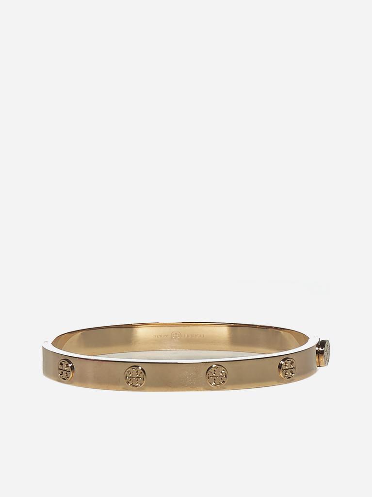 商品Tory Burch|Miller logo-studs metal bracelet,价格¥1622,第1张图片