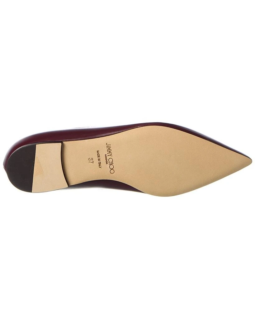 商品Jimmy Choo|Jimmy Choo Love Leather Flat,价格¥2784,第4张图片详细描述