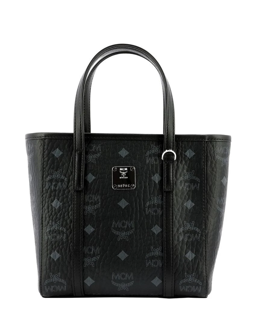 商品MCM|MCM Logo Plaque Small Tote Bag,价格¥3616,第1张图片