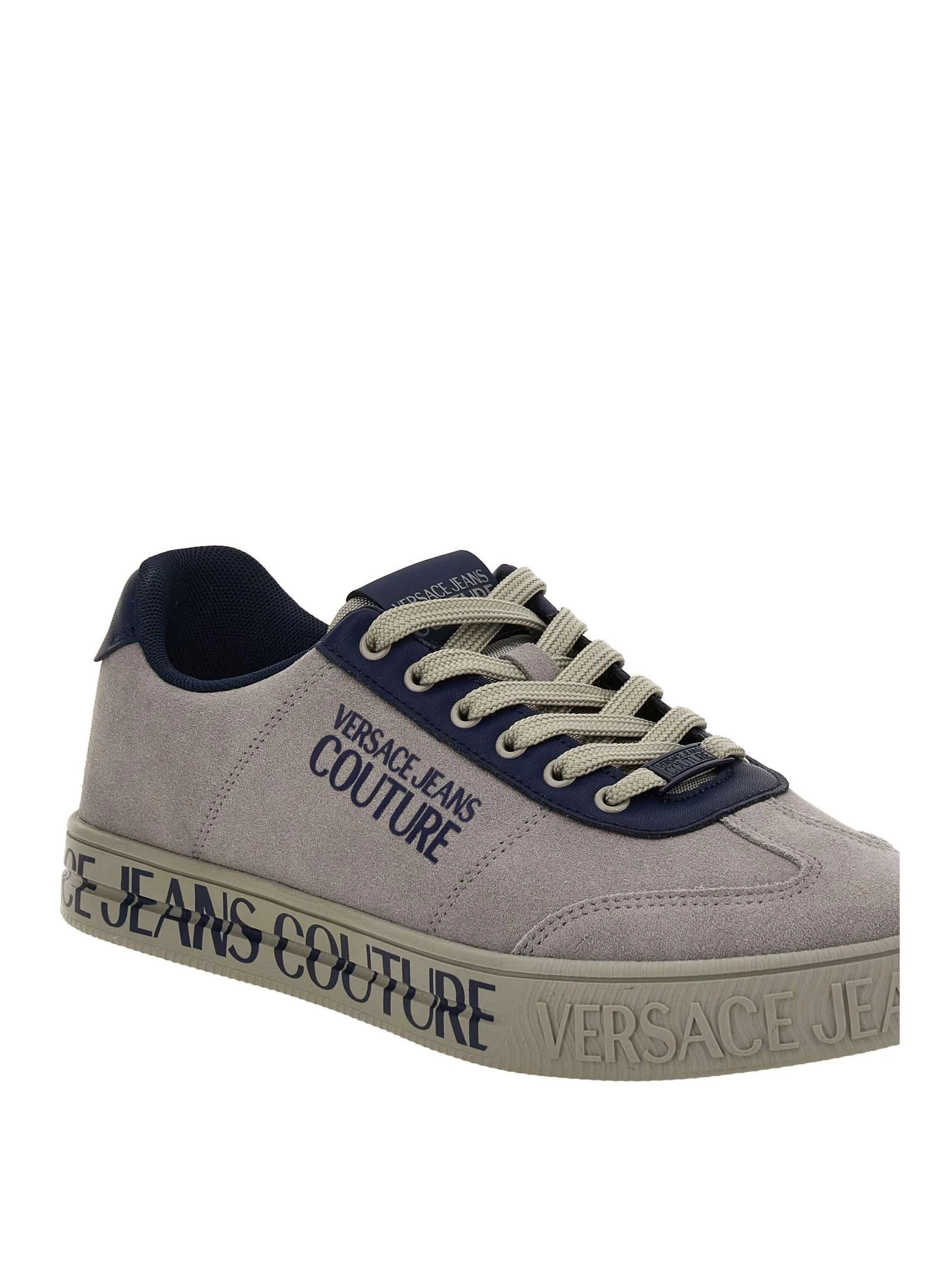 商品【商品预售7天】 Versace|Versace 男士运动鞋 78YA3SK6ZPB02800 灰色,价格¥1755,第5张图片详细描述