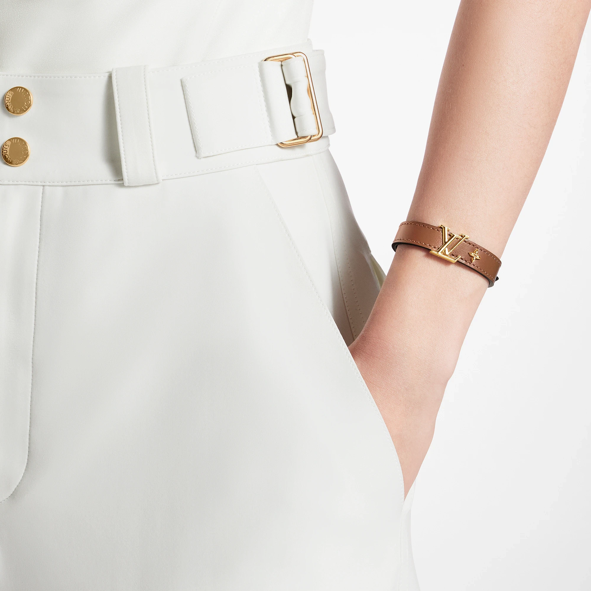 【预售】 LV路易威登 25春夏 女士 手镯 Bracelet LV Iconic M8084E  商品