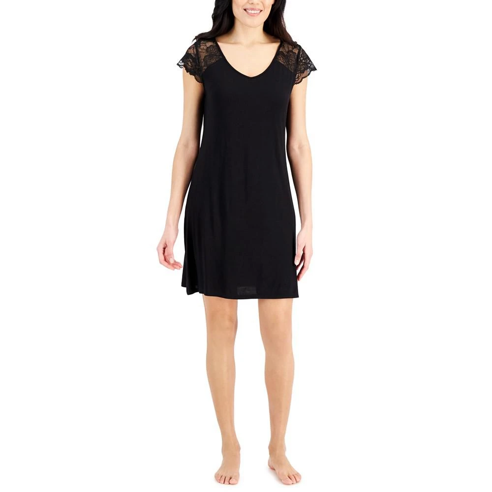 商品Charter Club|Women's Lace-Trim Chemise Nightgown, Created for Macy's,价格¥132,第1张图片