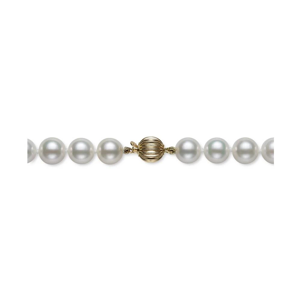 商品Belle de Mer|Belle de Mer Pearl 线莲, 18" 14k Gold A+ Akoya Cultured Pearl Strand (8-8-1/2mm),价格¥10499,第3张图片详细描述