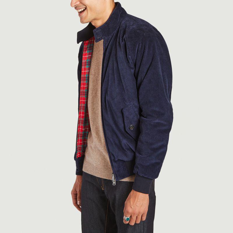 G9 Af Classic Cord Jacket NAVY Baracuta商品第2张图片规格展示