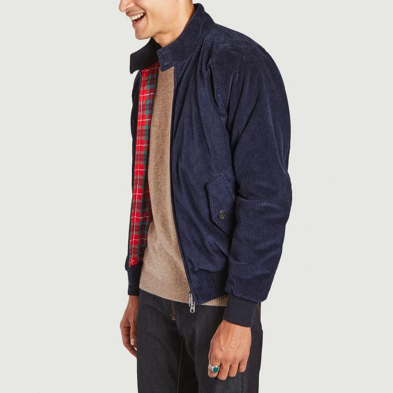 商品Baracuta|G9 Af Classic Cord Jacket NAVY BARACUTA,价格¥1601,第2张图片详细描述