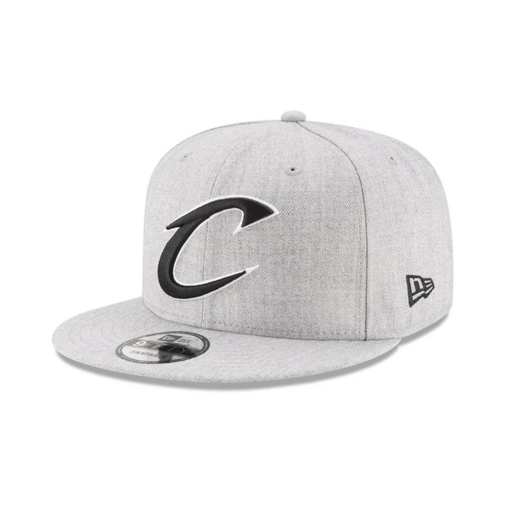 商品New Era|Boys' Cleveland Cavaliers The Heather 9FIFTY Snapback Cap,价格¥115,第3张图片详细描述