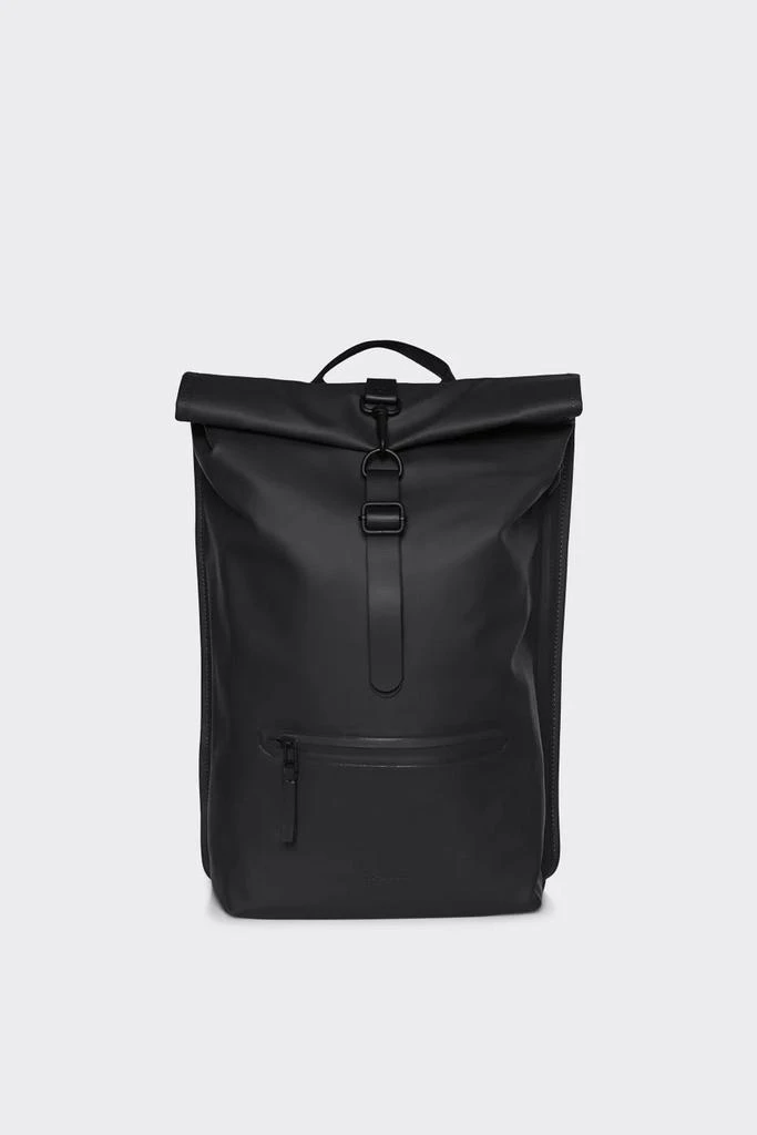商品RAINS|Rains Rolltop Rucksack - Black,价格¥835,第1张图片