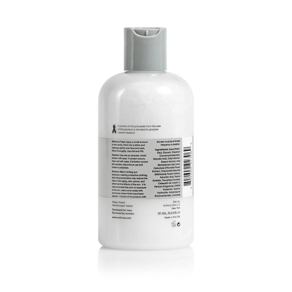 商品Anthony|Glycolic Facial Cleanser,价格¥227,第2张图片详细描述