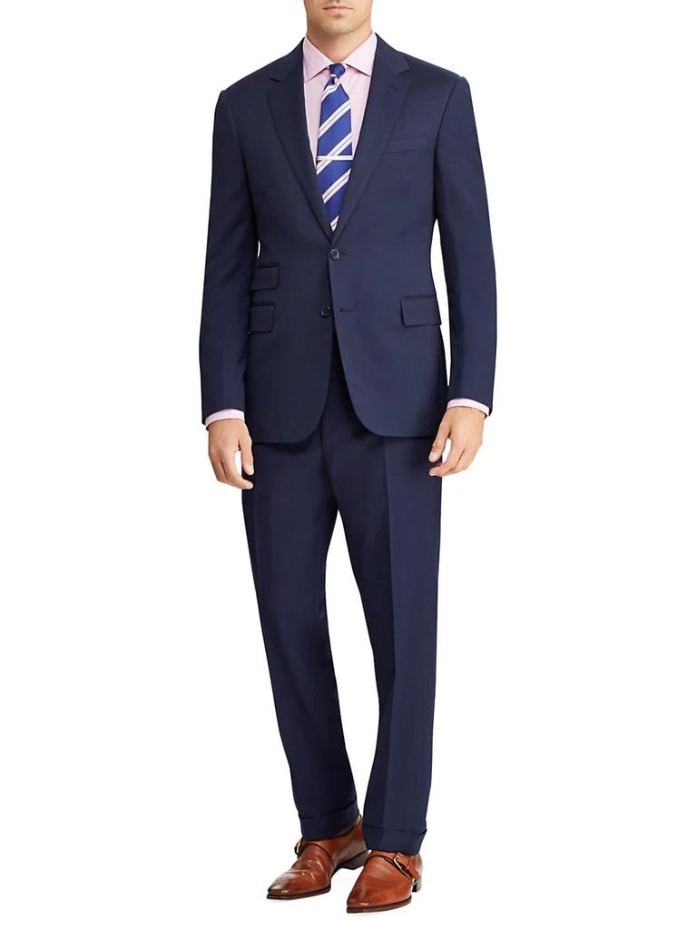 商品Ralph Lauren|Gregory Wool Serge Suit,价格¥22421,第2张图片详细描述