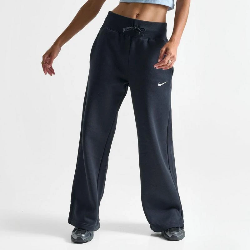 商品NIKE|Women's Nike Sportswear Phoenix Fleece High-Waisted Wide-Leg Sweatpants,价格¥372,第3张图片详细描述
