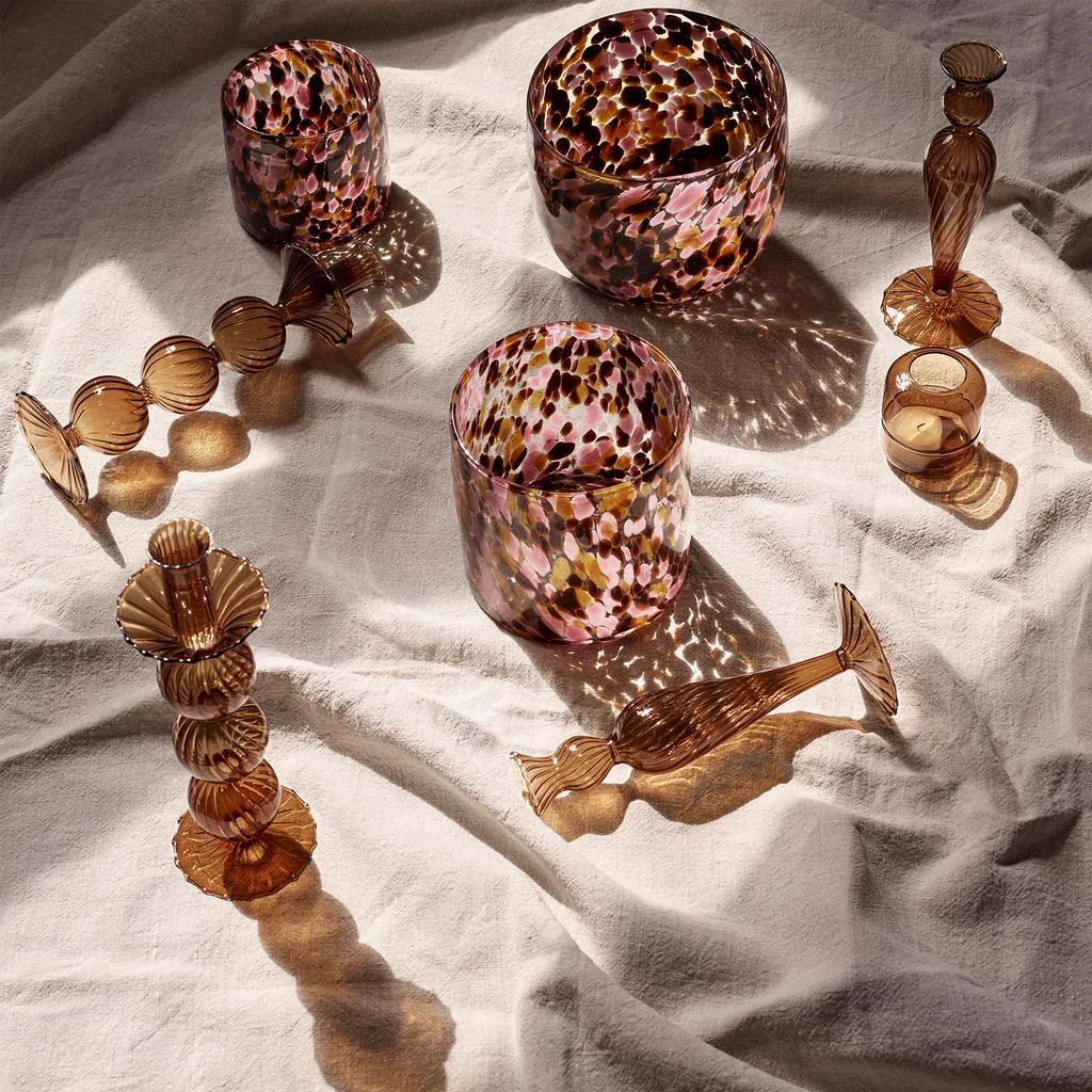 商品Day Birger et Mikkelsen Home|Day Birger et Mikkelsen Home Venizian Candlestick - Amber - Medium,价格¥83,第2张图片详细描述