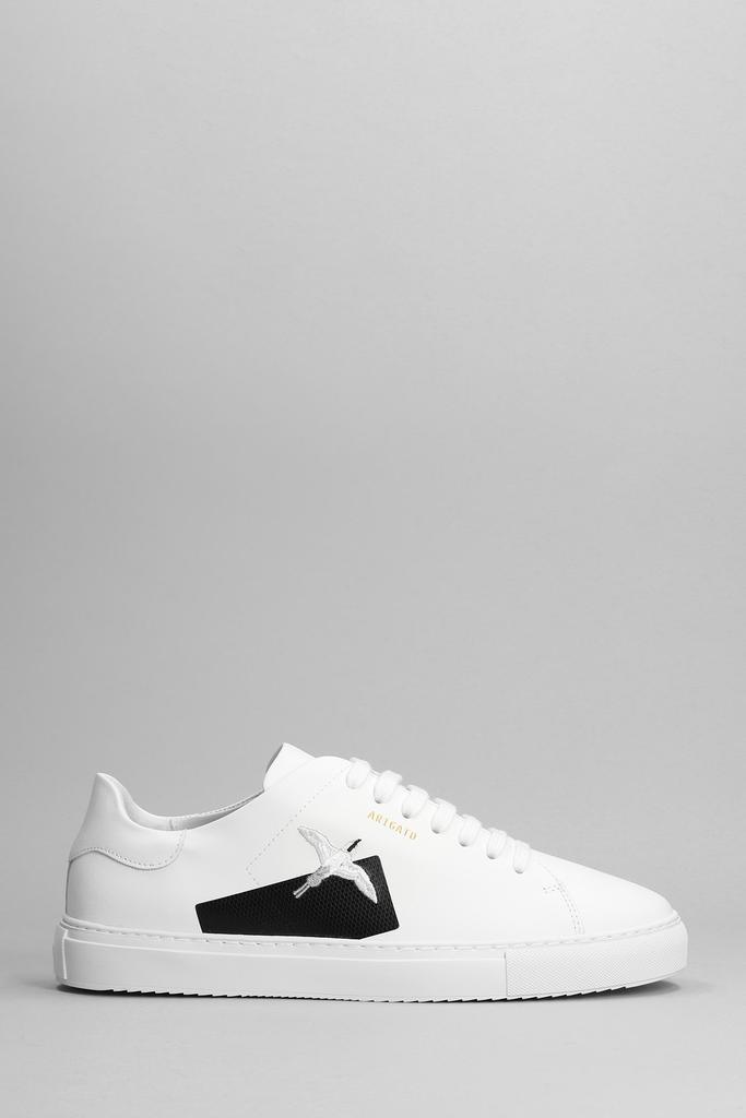 Axel Arigato Clean 90 Sneakers In White Leather商品第1张图片规格展示