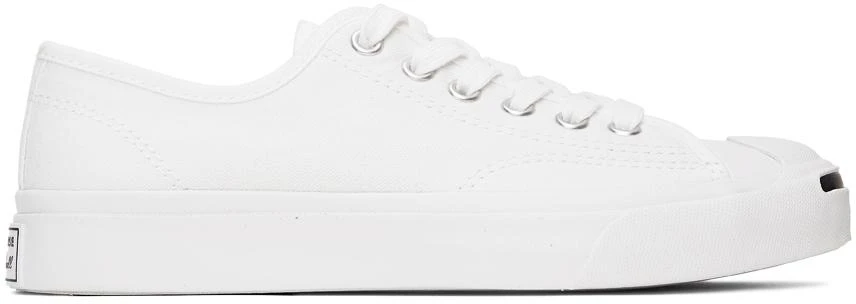 商品Converse|White Jack Purcell First In Class Low Sneakers,价格¥235,第1张图片